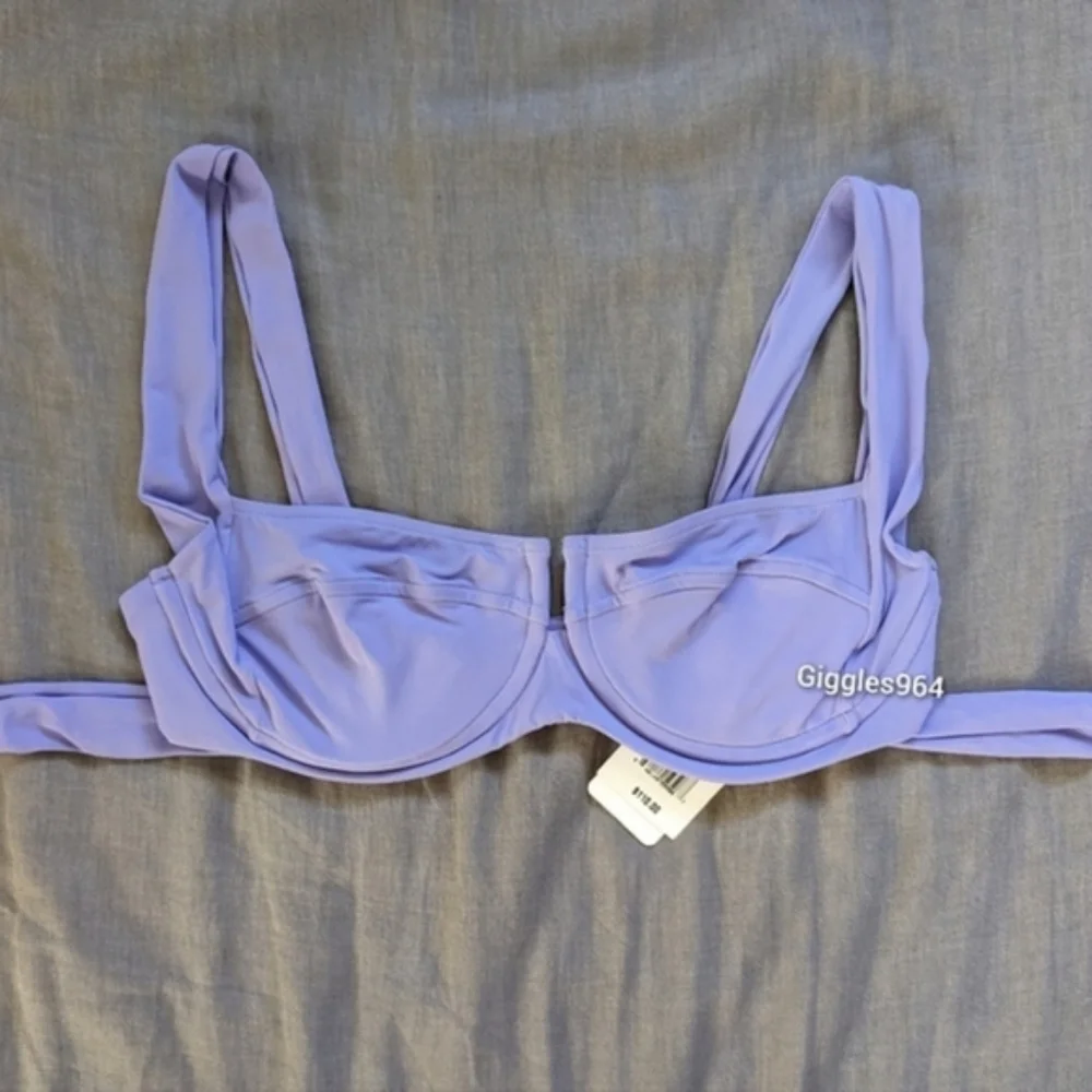 L*Space Camellia Cabana Bikini Set Wisteria